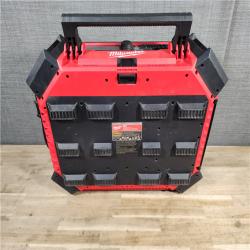 HOUSTON LOCATION - AS-IS Milwaukee 2950-20 18V M18 PACKOUT Lithium-Ion Cordless Radio + Charger (Tool Only)