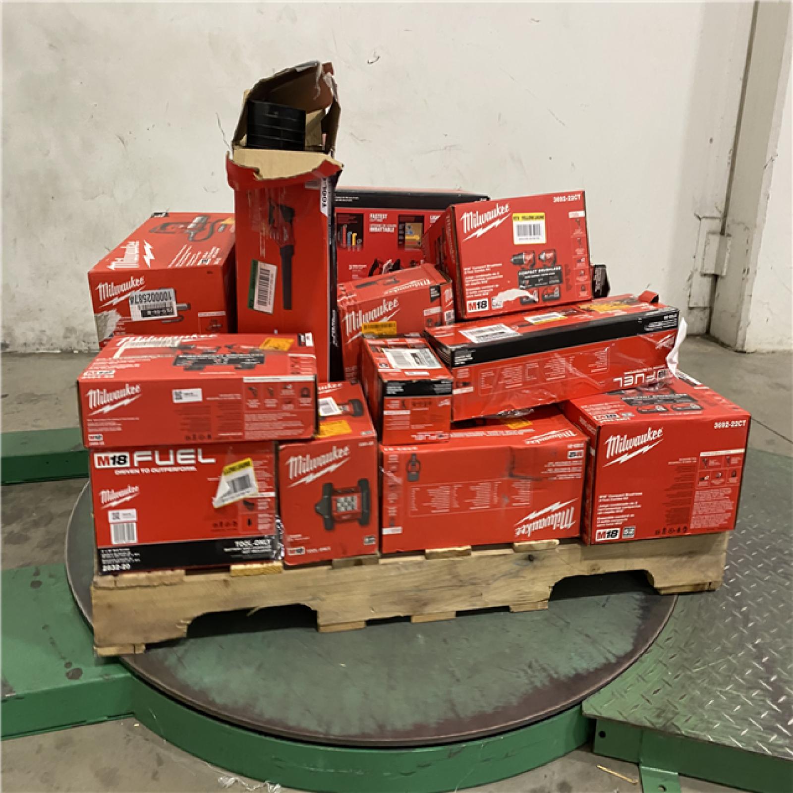 Dallas Location - As-Is MILWAUKEE Tool Pallet