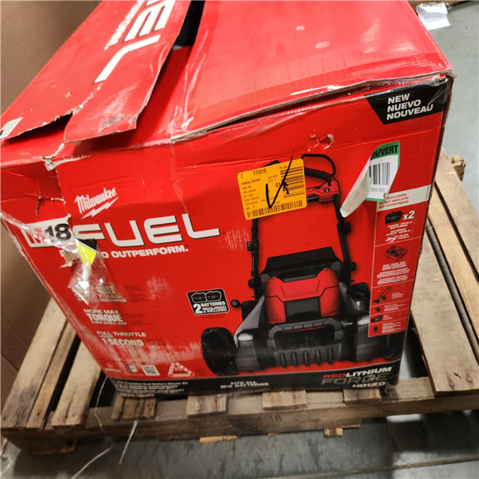 CALIFORNIA  AS-IS TOOL PALLET