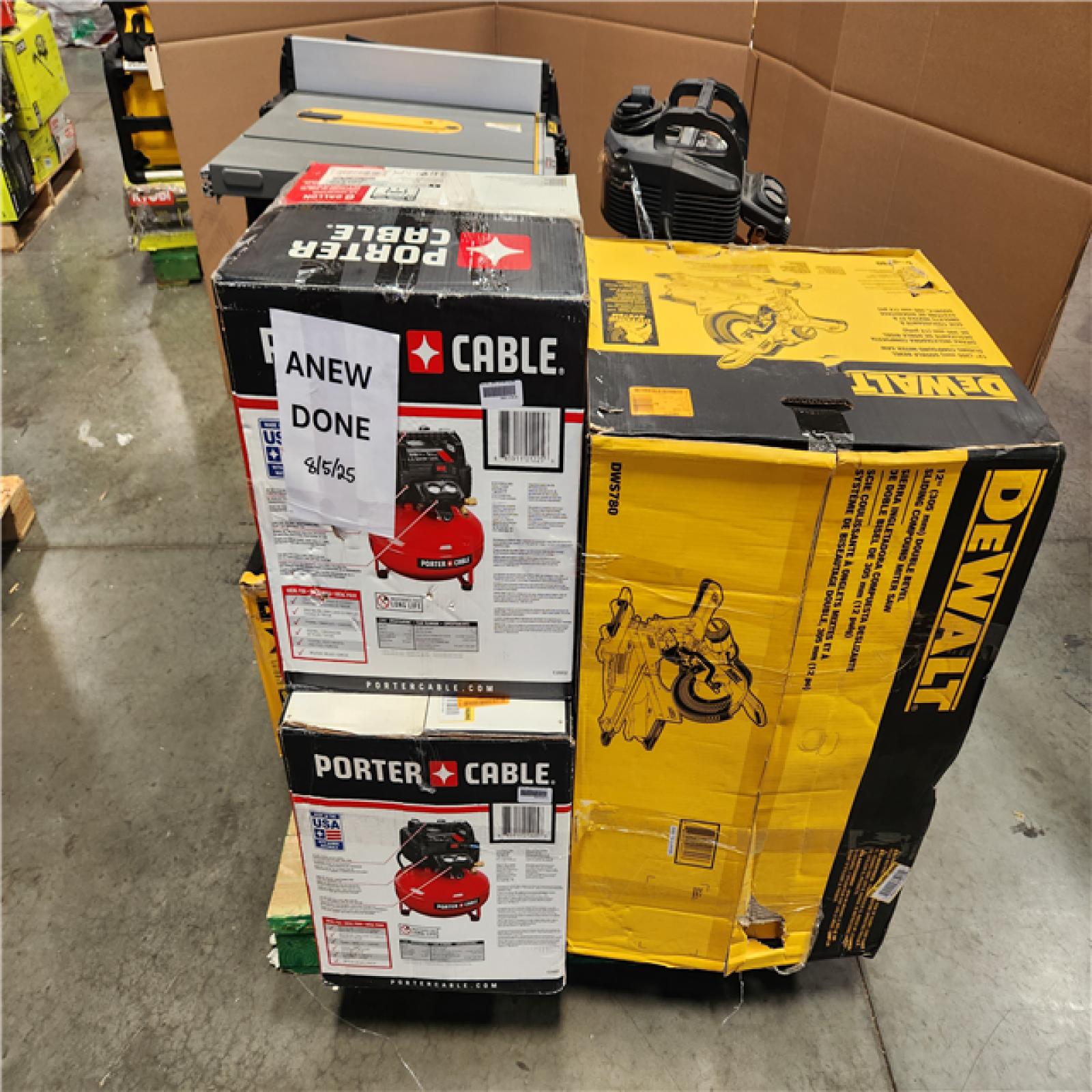 California AS-IS TOOL PALLET
