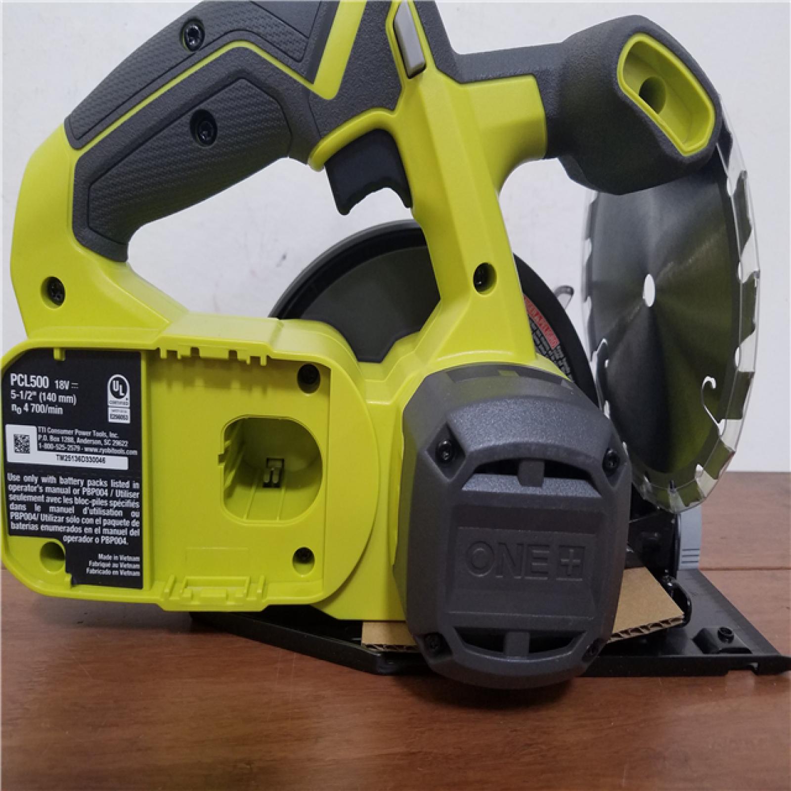 California NEW Ryobi One+ 18V 5-1/2 Circular Saw (Tool Only)