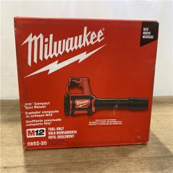 NEW! Milwaukee 12V Lithium-Ion Cordless Compact Spot Blower (Tool-Only)