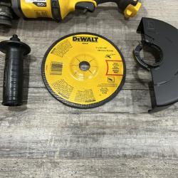 AS-IS DEWALT FLEXVOLT 60V Cordless 7 in. Angle Grinder (Tool-Only)