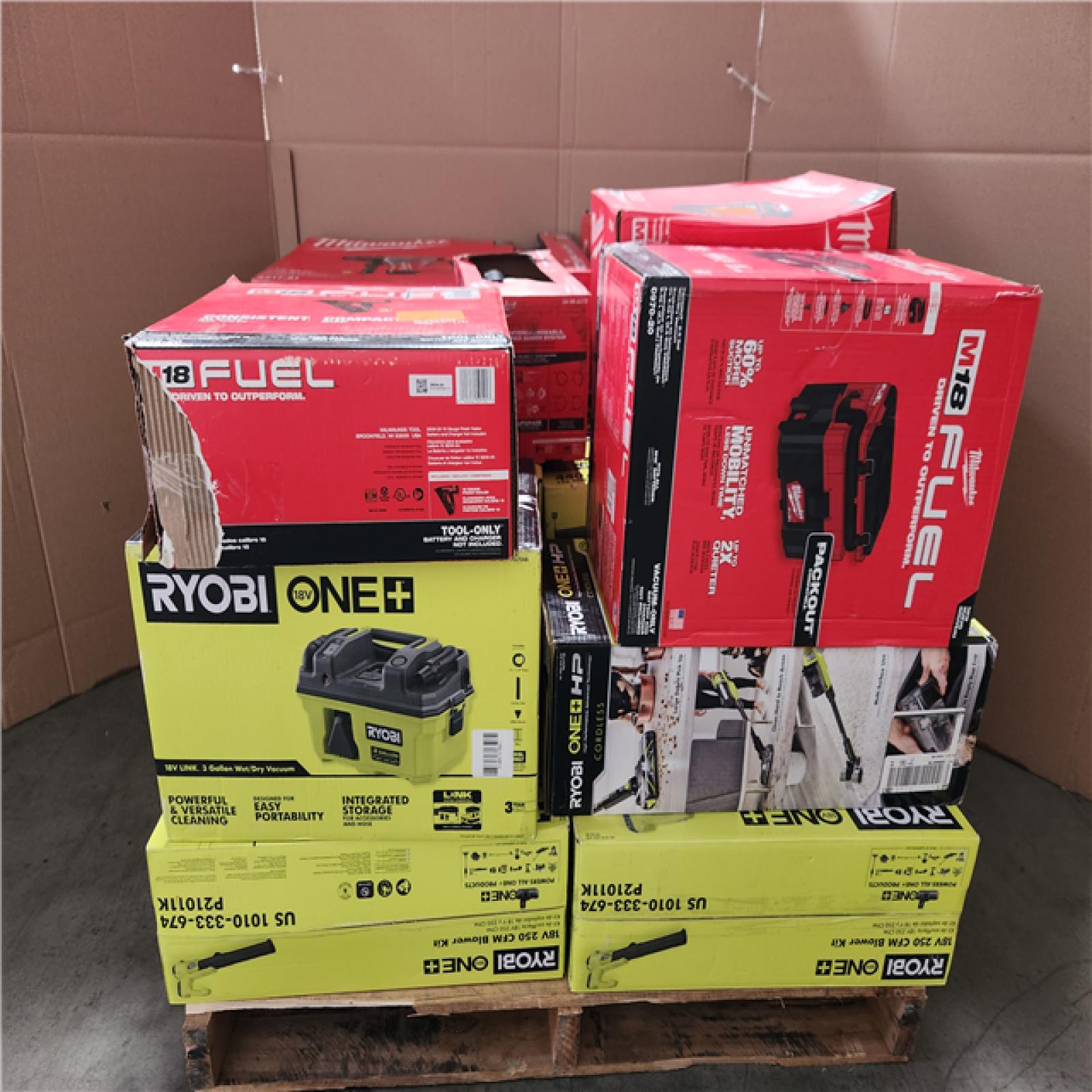 CALIFORNIA AS-IS TOOL PALLET