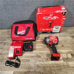 HOUSTON LOCATION - AS-IS Milwaukee FUEL 18V Lithium-Ion Brushless Cordless 1/2 in. Impact Wrench w/Friction Ring Kit