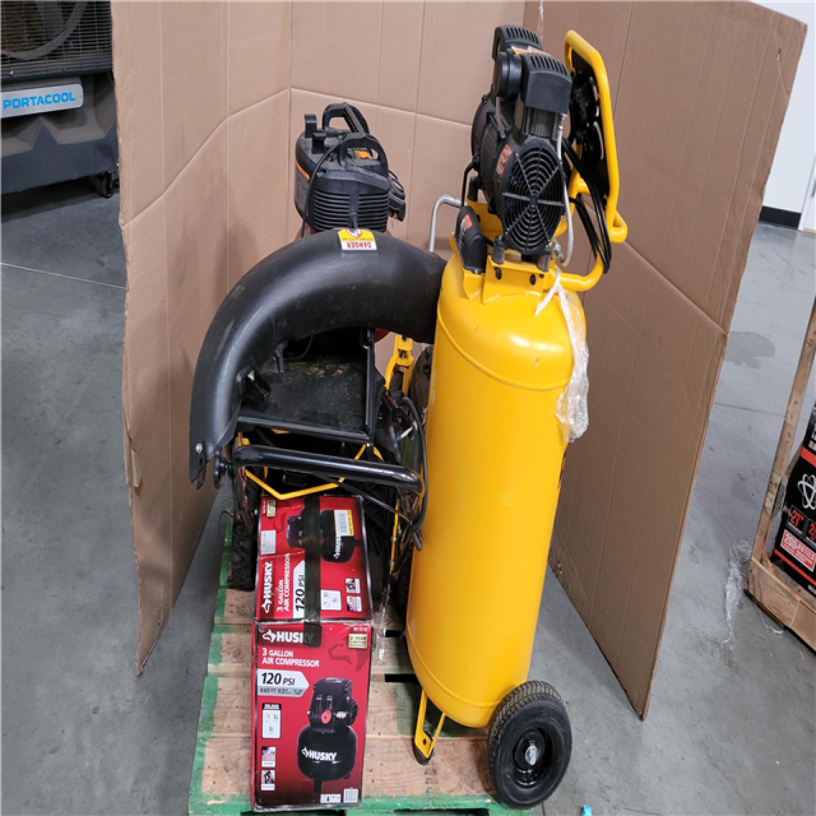 CALIFORNIA AS-IS OUTDOOR POWER EQUIPMENT