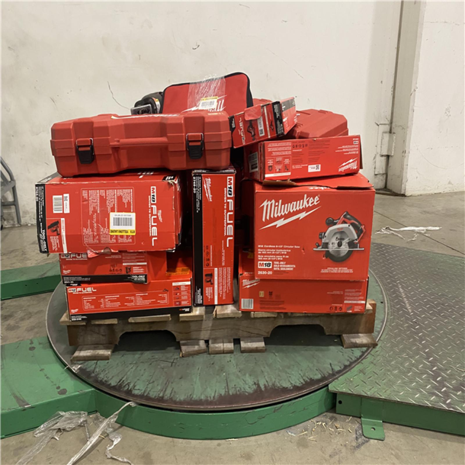 Dallas Location - As-Is MILWAUKEE Tool Pallet