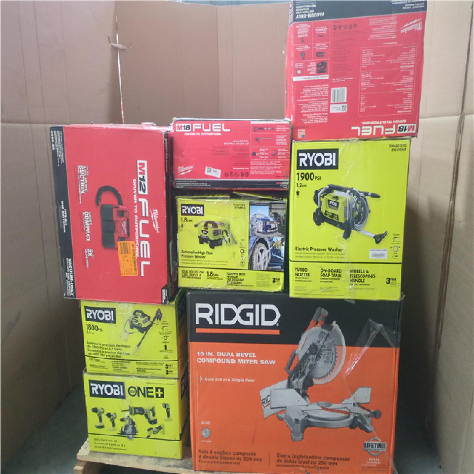 CALIFORNIA AS-IS TOOL PALLET