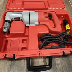 AS-IS Milwaukee 7 Amp Corded 1/2 in. Corded Right-Angle Drill Kit with Hard Case