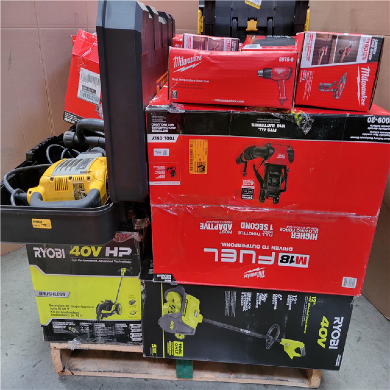 CALIFORNIA AS-IS TOOL PALLET