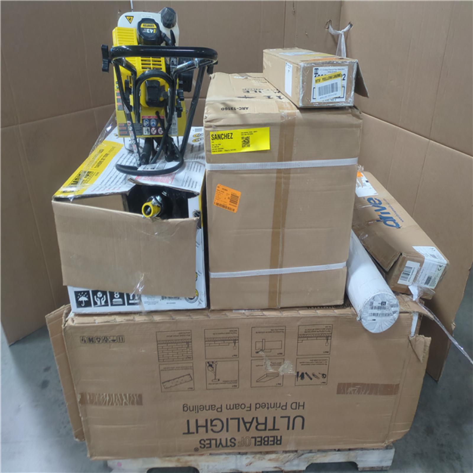 CALIFORNIA AS-IS MONSTER TURBO PALLET