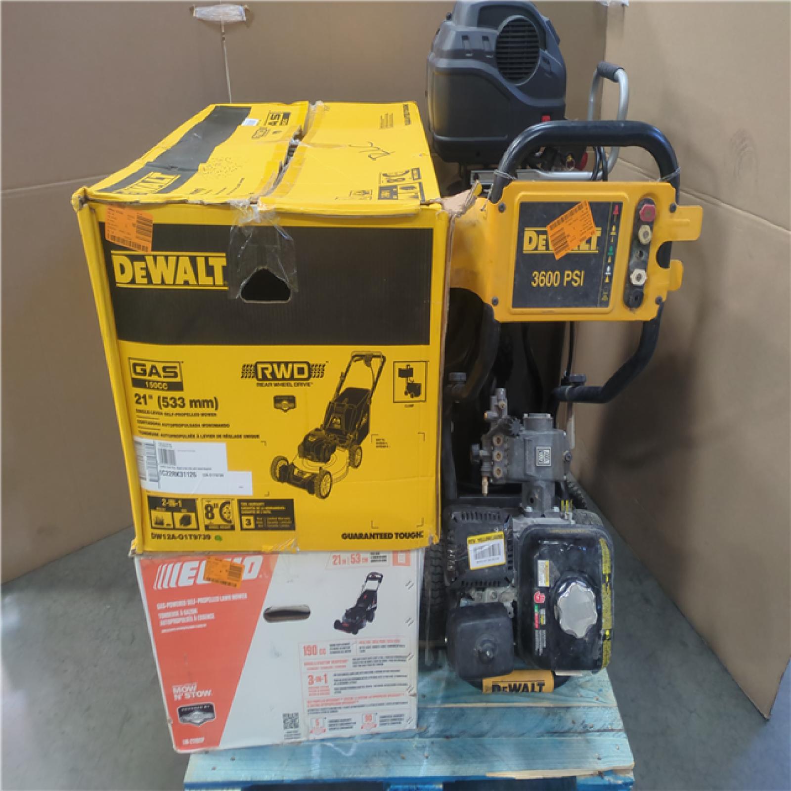 CALIFORNIA AS-IS OUTDOOR POWER EQUIPMENT