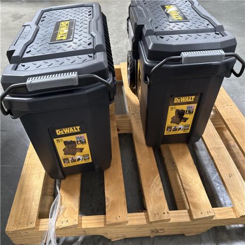 California NEW DeWalt 15 Gallon Chest (No Tools) (2 Pieces)