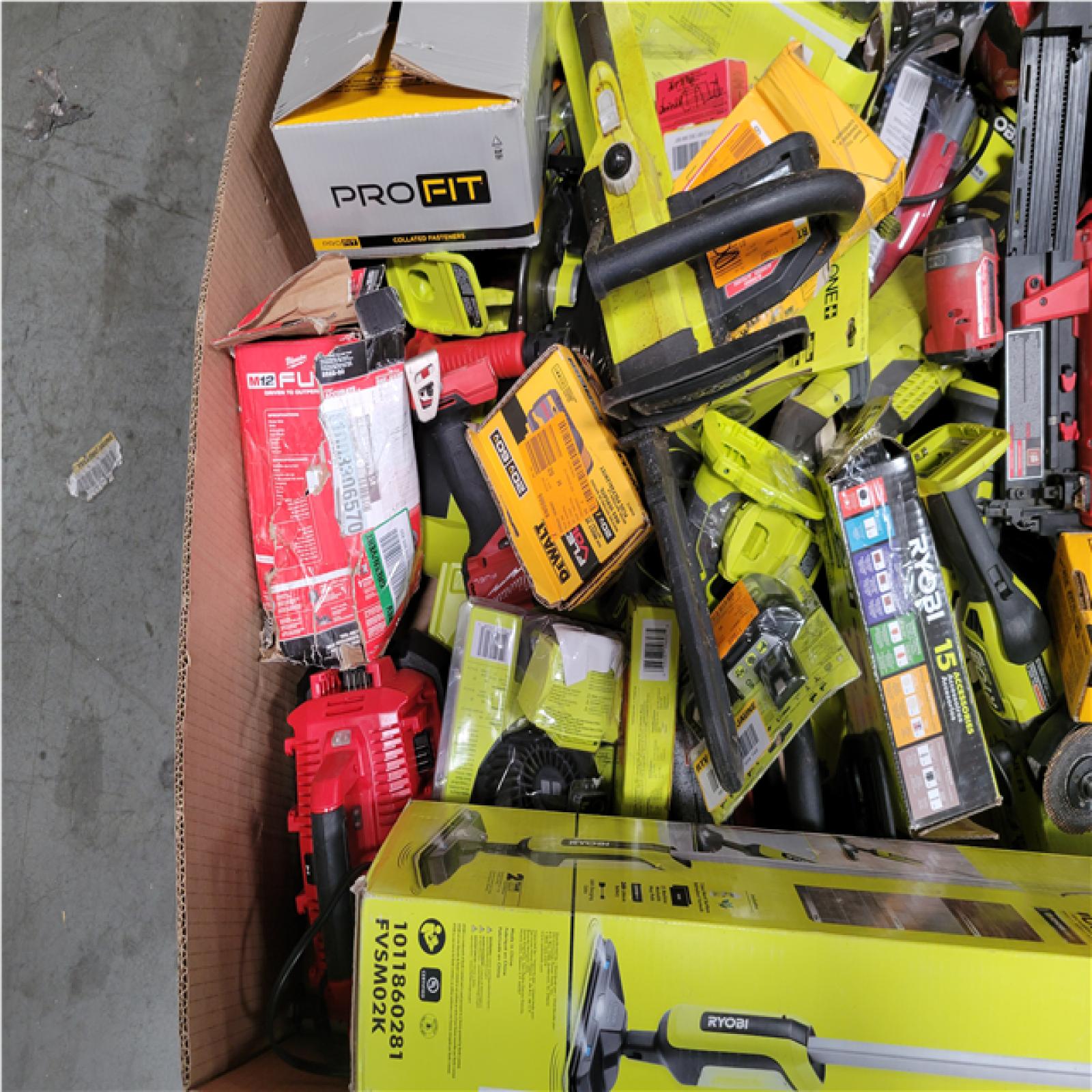 CALIFORNIA AS-IS TOOL PALLET