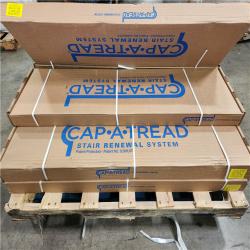 Phoenix Location Cap A Tread Dusk Cherry 47 in. L x 12.15 in. W x 2.28 in. T Vinyl Stair Tread and Reversible Riser Kit (8 Total)