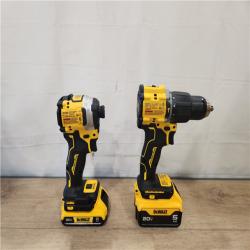 AS-IS- DeWalt 2-Tool Combo Kit W/ (2) BATTERY & CHARGER