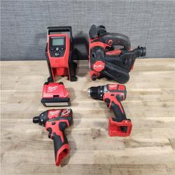 HOUSTON LOCATION - AS-IS MILWAUKEE 5 TOOL COMBO