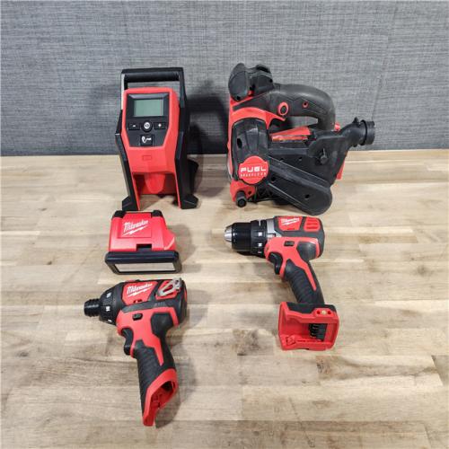 HOUSTON LOCATION - AS-IS MILWAUKEE 5 TOOL COMBO