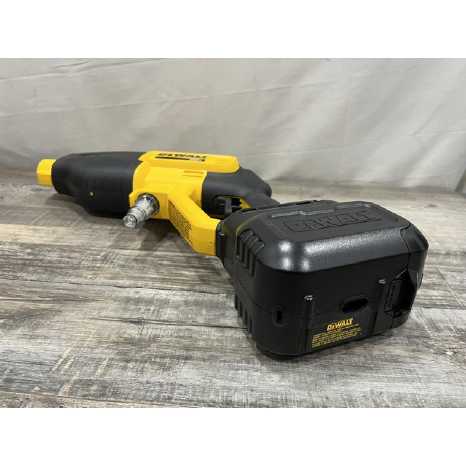 AS-IS DEWALT 20V MAX 550 PSI 1.0 GPM Cold Water Cordless Power Cleaner with 4-Nozzles (Tool Only)