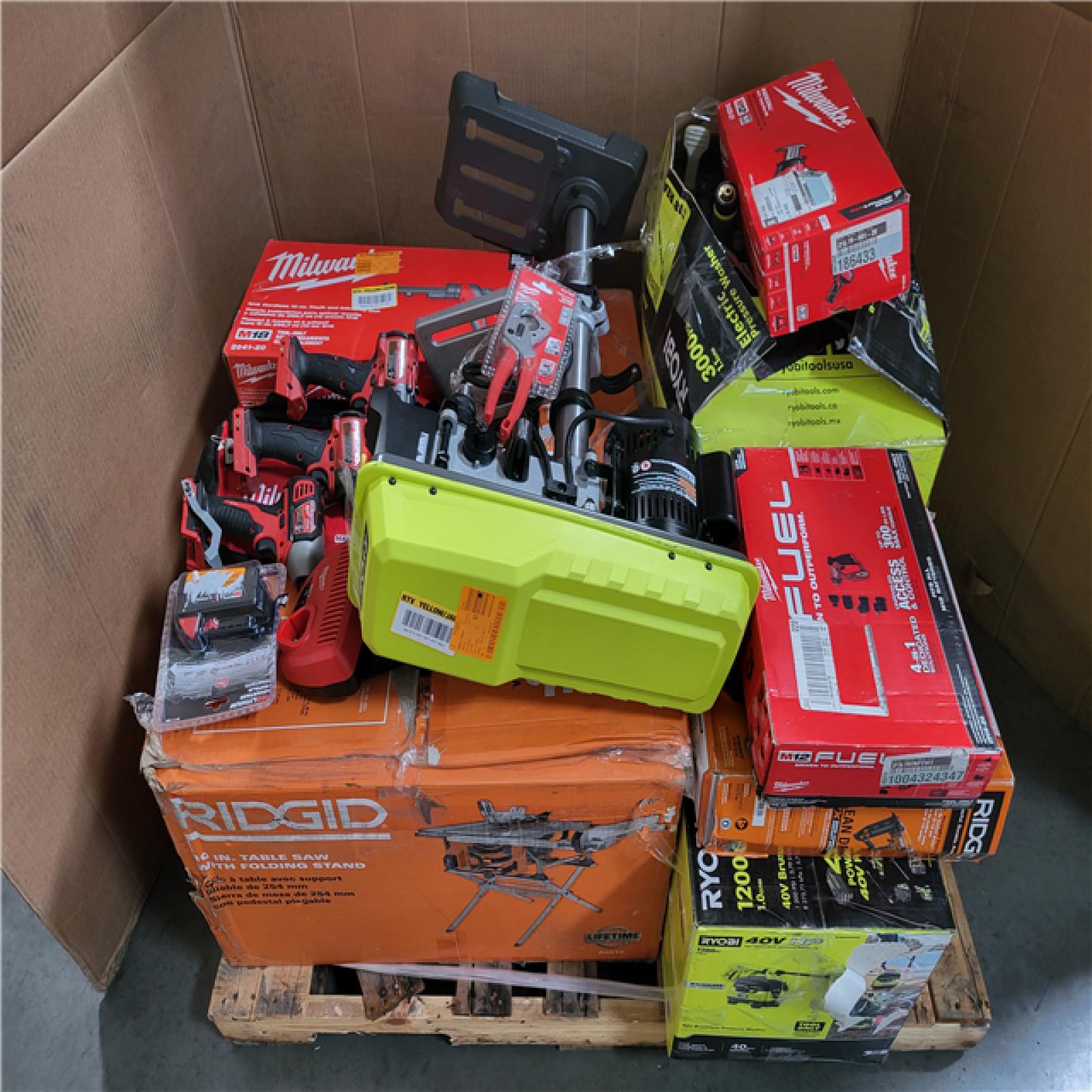 CALIFORNIA AS-IS TOOL PALLET