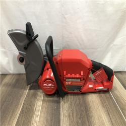AS-IS Milwaukee FUEL ONE-KEY 18V Lithium-Ion Brushless Cordless 9 in. Cut Off Saw Kit