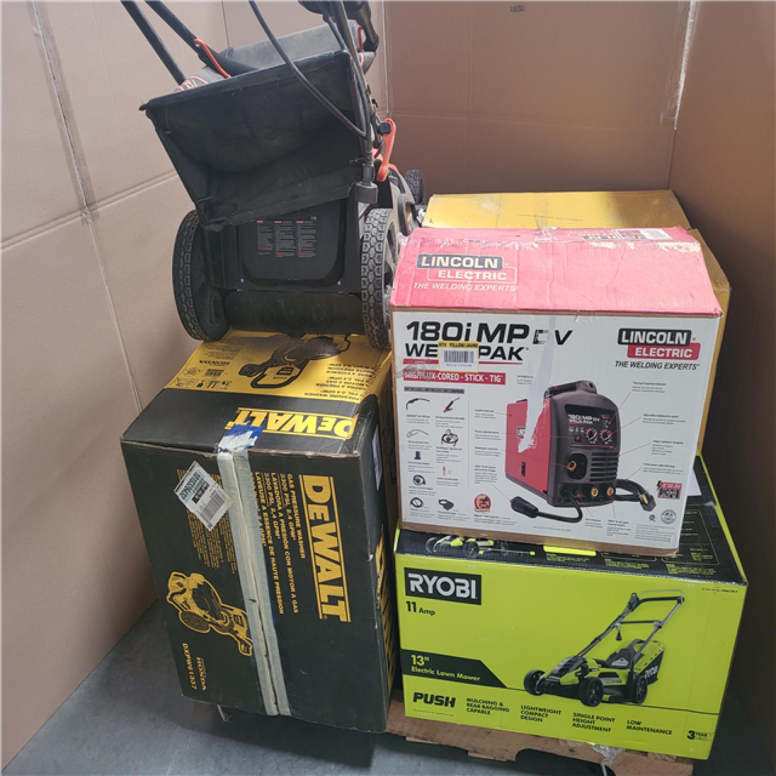 CALIFORNIA AS-IS OUTDOOR POWER EQUIPMENT