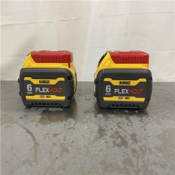 AS-IS- DEWALT FLEXVOLT 20V/60V MAX Lithium-Ion 6.0Ah Battery Pack (2 Pack)