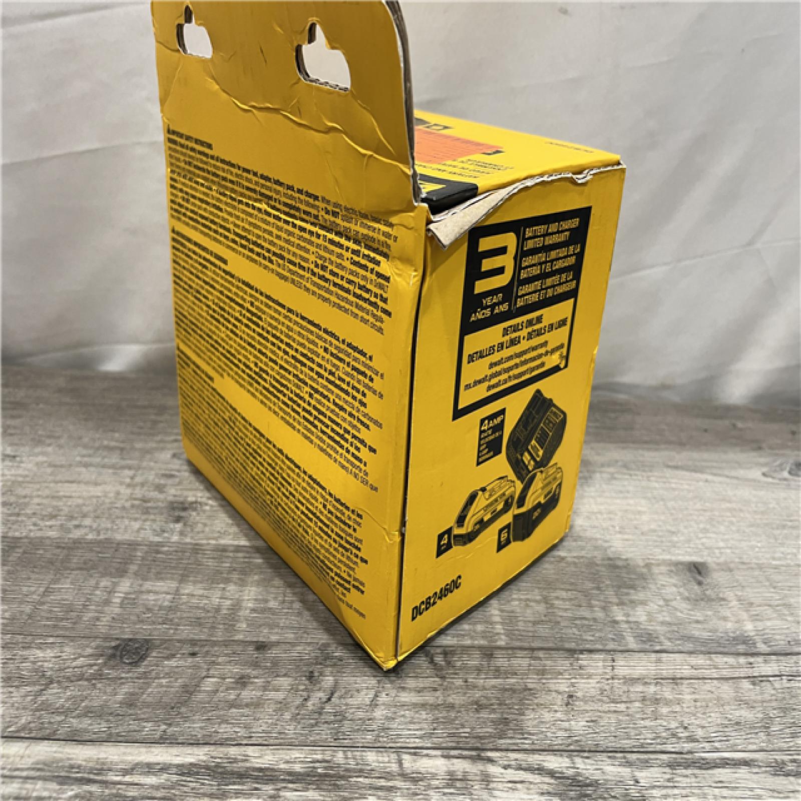 NEW - DEWALT 20V MAX Lithium-Ion 6.0Ah and 4.0Ah Battery and Charger Starter Kit