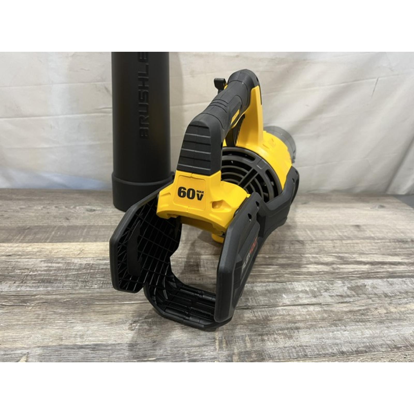 AS-IS DEWALT FLEXVOLT 60V MAX 125 MPH 600 CFM Brushless Cordless Battery Powered Blower (Tool Only)