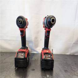 AS-IS- Milwaukee  FUEL 18V Lithium-Ion Brushless Cordless Hammer Drill and Impact Driver Combo Kit