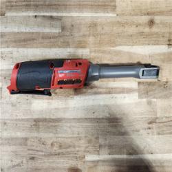HOUSTON LOCATION - AS-IS Milwaukee FUEL INSIDER 12V Lithium-Ion Brushless Cordless 1/4 in. - 3/8 in. Extended Reach Box Ratchet (Tool-Only)