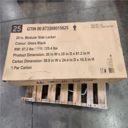 California AS-IS Husky 20 In. Modular Side Locker