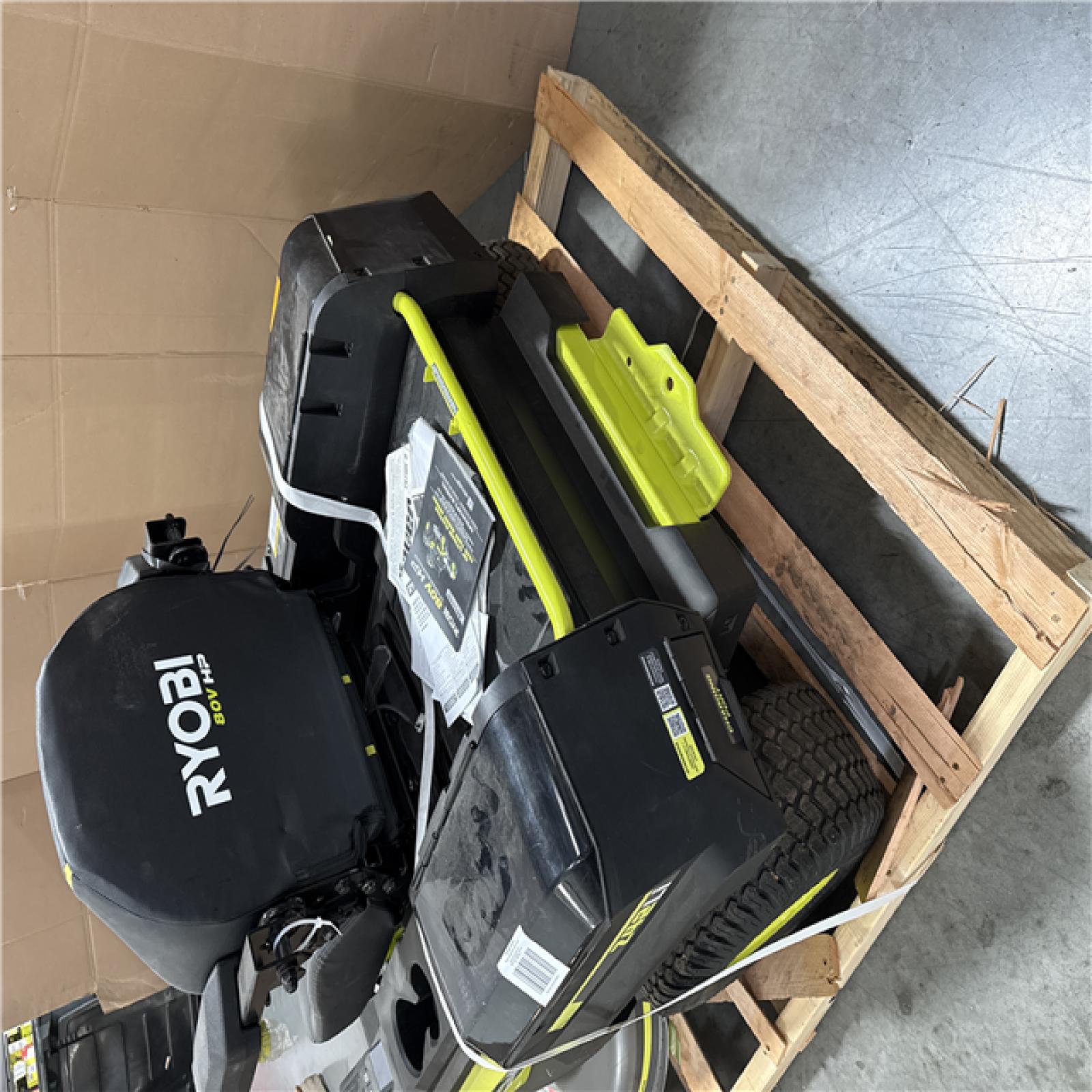 California AS-IS Ryobi 80V HP 742Li Riding Mower