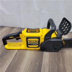 AS-IS DEWALT FLEXVOLT 60V MAX 16in. Brushless Cordless Battery Powered Chainsaw Kit with (1) FLEXVOLT 2 Ah Battery & Charger