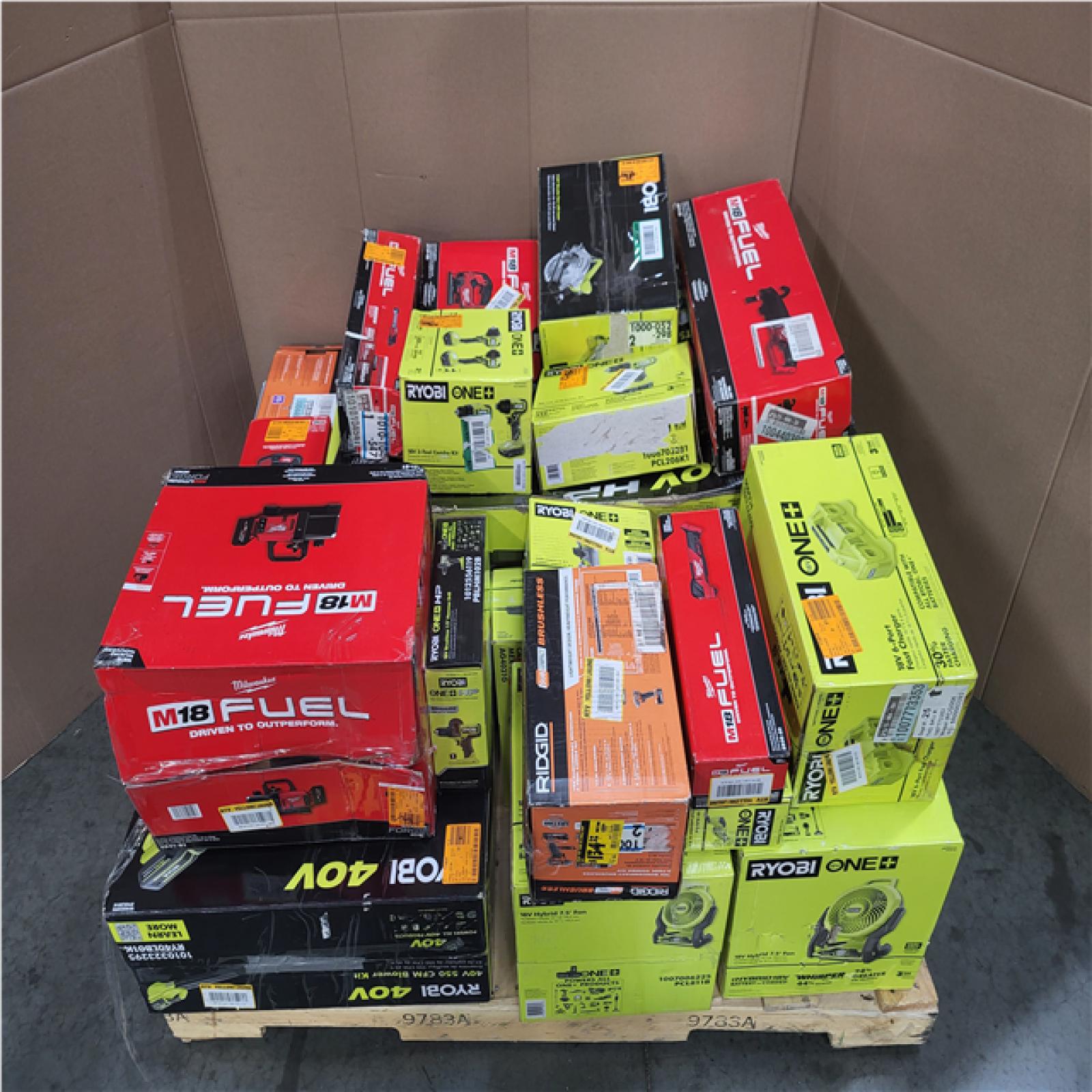 CALIFORNIA AS-IS TOOL PALLET