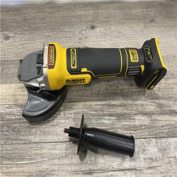 AS-IS DEWALT 20V XR Cordless 4-1/2. in. to 5 in. Variable Speed Angle Grinder (Tool Only)