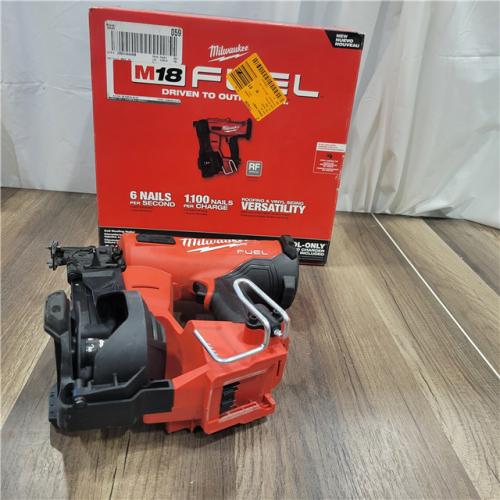AS-IS Milwaukee M18 FUEL Coil Roofing Nailer