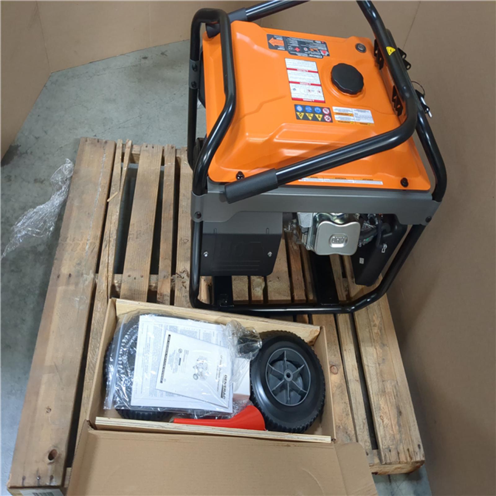 CALIFORNIA AS-IS GENERAC PORTABLE GENERATOR