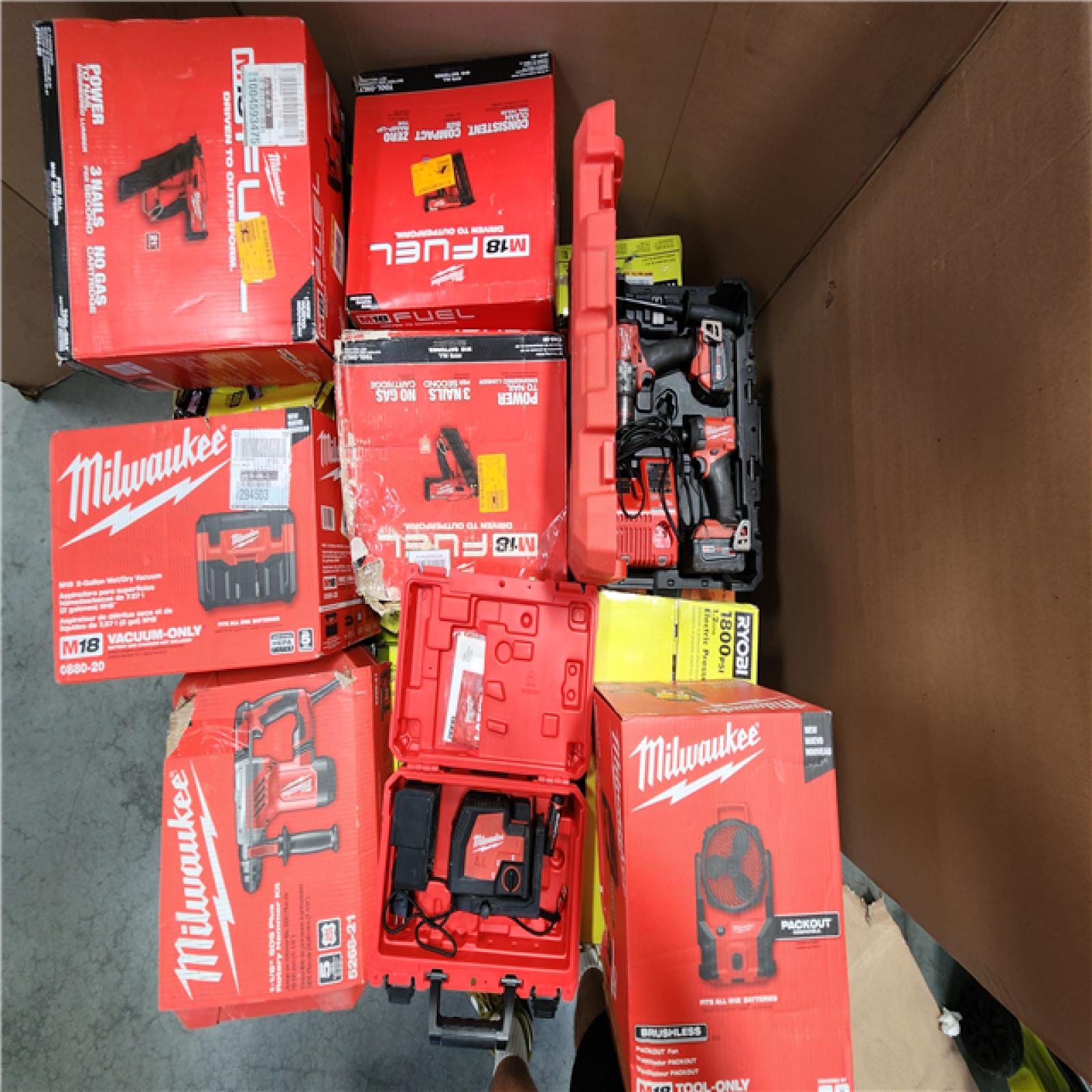 CALIFORNIA AS-IS TOOL PALLET
