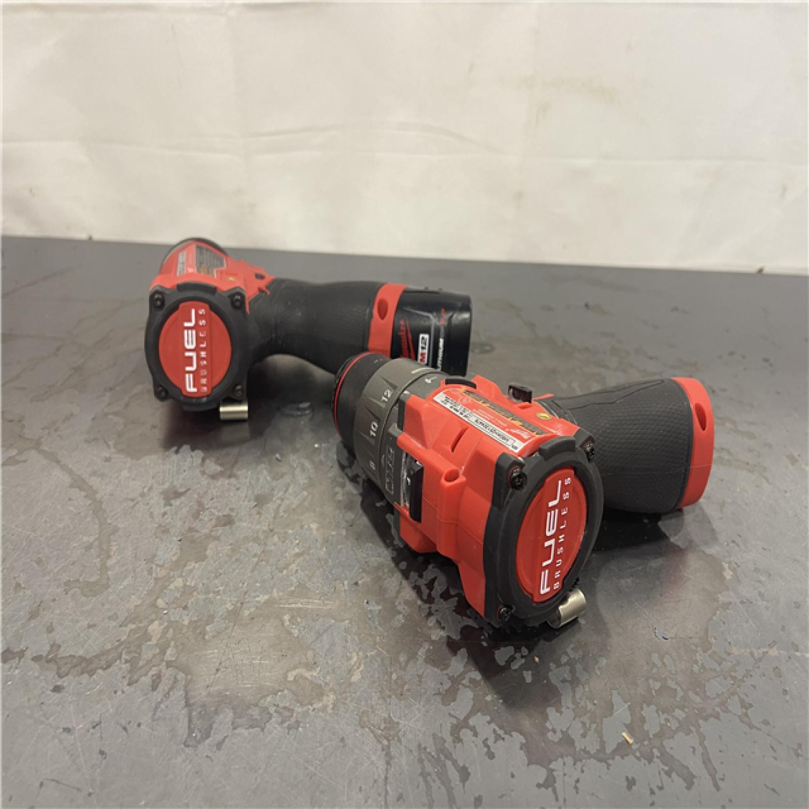 Milwaukee M12 FUEL Cordless 2-Tool Combo Kit: 1/2Hammer Drill  1/4Hex Impact Driver