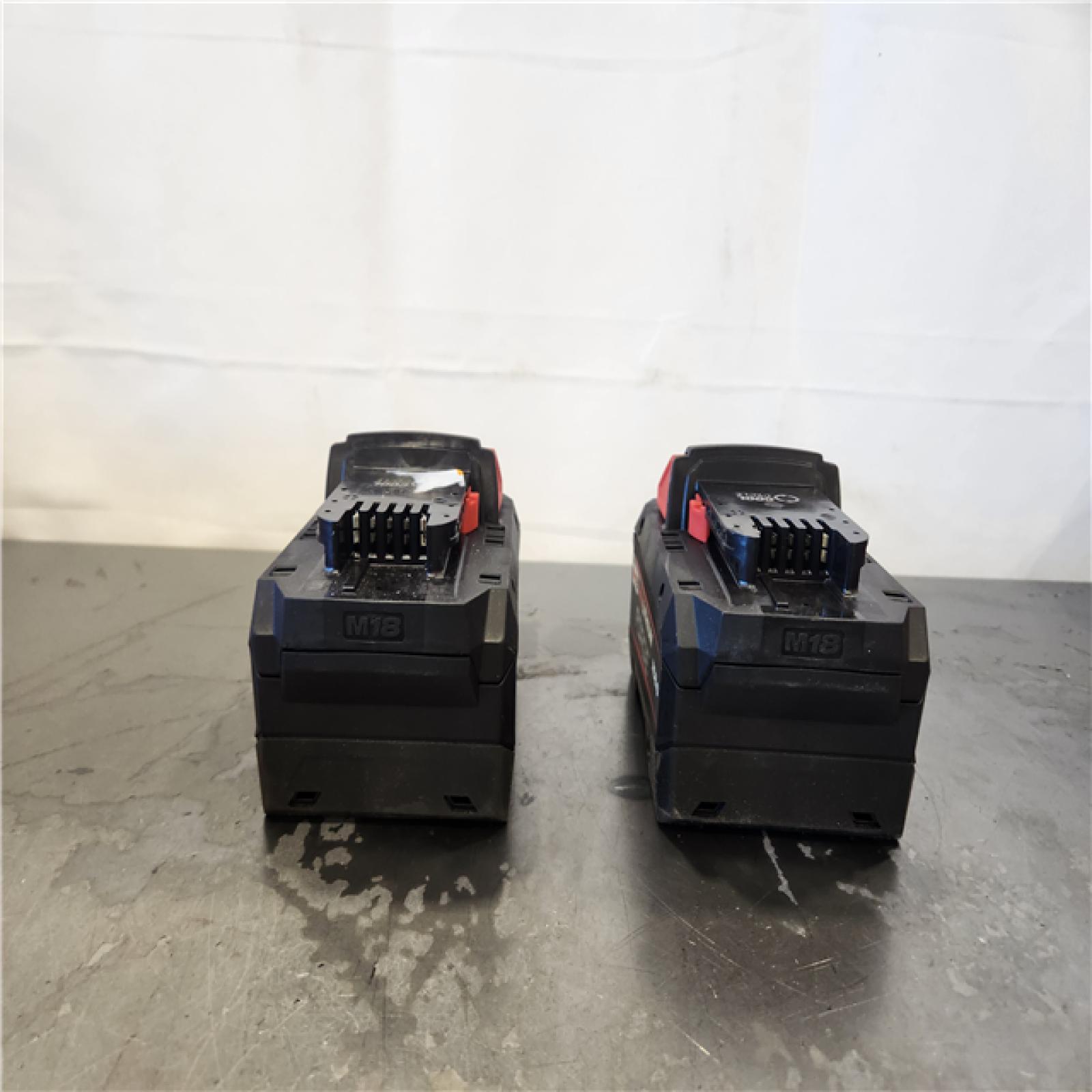 AS-IS- M18 18V Lithium-Ion REDLITHIUM FORGE XC 8.0 Ah Battery Pack (2-Pack)