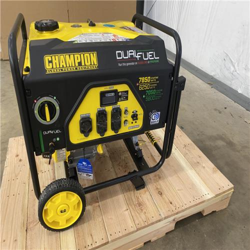 Houston Location AS IS - Champion Generator 7850 Watts