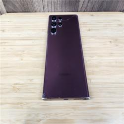 AS-IS Samsung Galaxy S22 Ultra 128GB  -  Burgundy