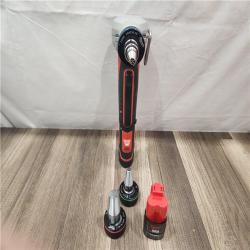 AS-IS- Milwaukee M12 12V Lithium-Ion Cordless PEX Expansion Tool Kit with (2) 1.5 Ah Batteries  (3) Expansion Heads and Hard Case