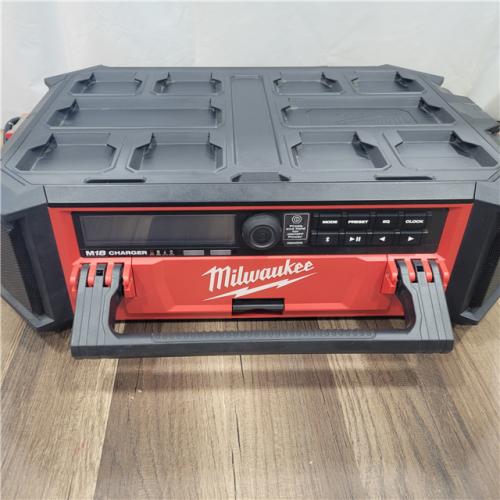 AS-IS Milwaukee  18V M18 PACKOUT Lithium-Ion Cordless Radio  (Tool Only)