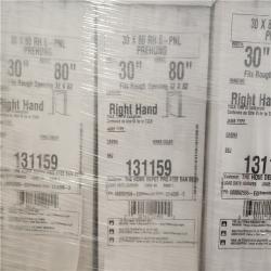 Phoenix NEW Masonite 30 in. x 80 in. 6-Panel Right-Hand Prehung Door Pallet of 6