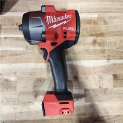 HOUSTON LOCATION - AS-IS Milwaukee  FUEL 18V Lithium-Ion Brushless Cordless 1/2 in. Impact Wrench w/Friction Ring Kit