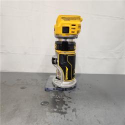 AS-IS- DEWALT 20V MAX XR Lithium-Ion Brushless Cordless Compact Router (Tool Only)