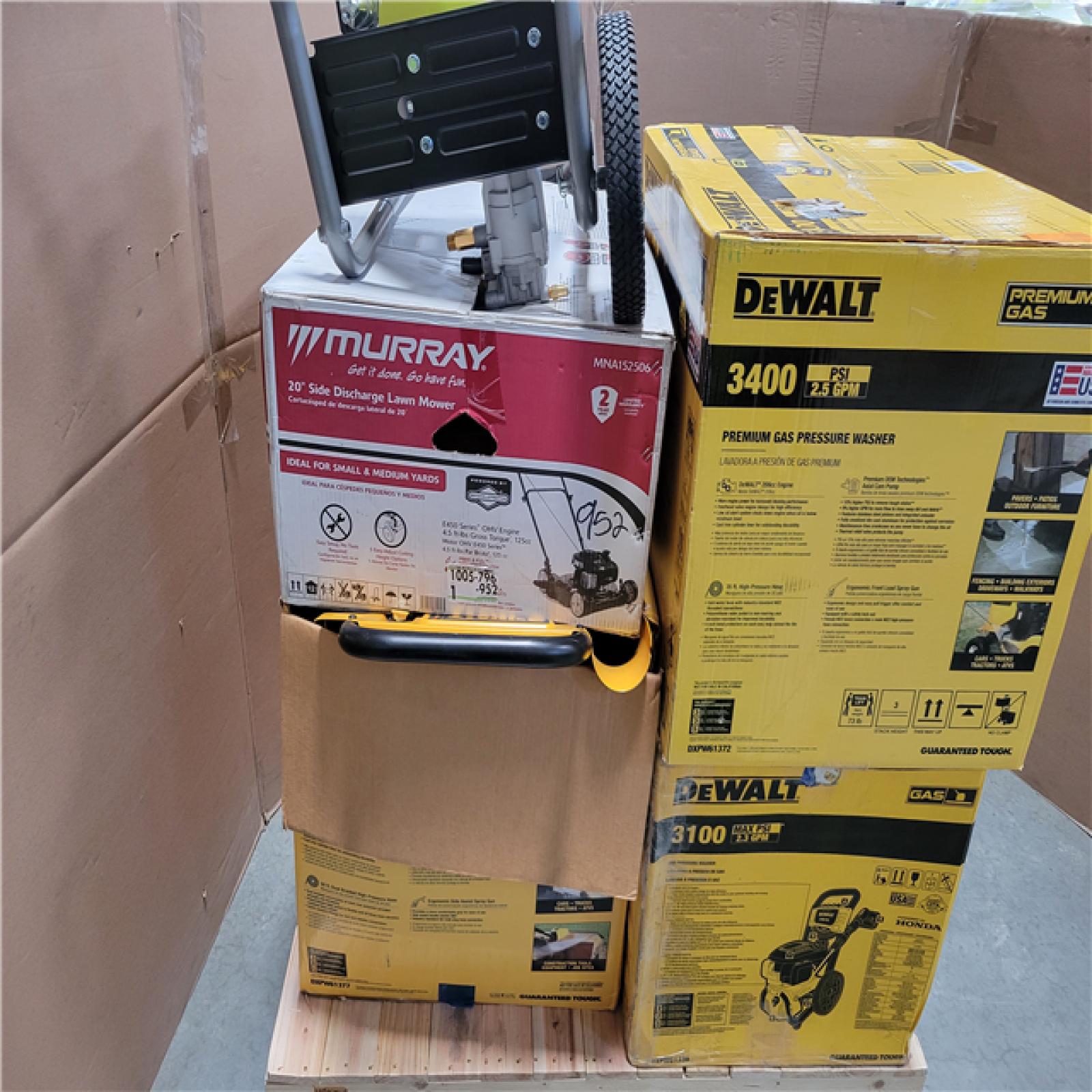 CALIFORNIA AS-IS OUTDOOR POWER EQUIPMENT