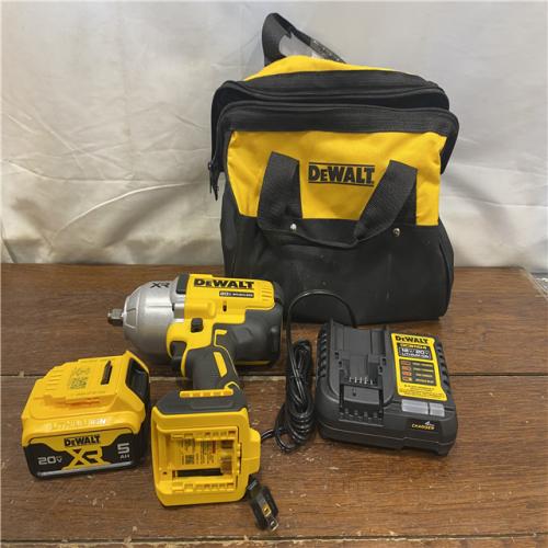 AS-IS 20V MAX Lithium-Ion Cordless 1/2 in. Impact Wrench Kit with 20V MAX Premium Lithium-Ion 5.0Ah Battery-Pack